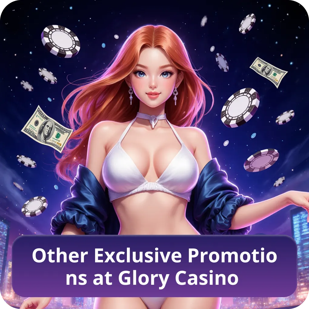 Other Exclusive Promotions at Glory Casino